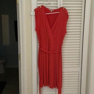 Banana Republic orange dress